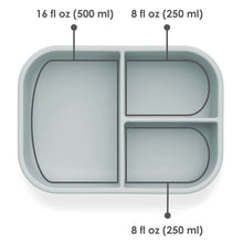 Load image into Gallery viewer, Ali+Oli Leakproof Silicone Bento Box (Blue) Back to School
