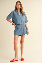 Load image into Gallery viewer, Denim Pocket Top
