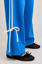Load image into Gallery viewer, Bow Blue Track Pant
