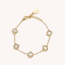 Load image into Gallery viewer, Mini White Flora Bracelet
