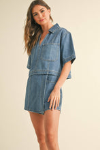 Load image into Gallery viewer, Denim Pocket Top
