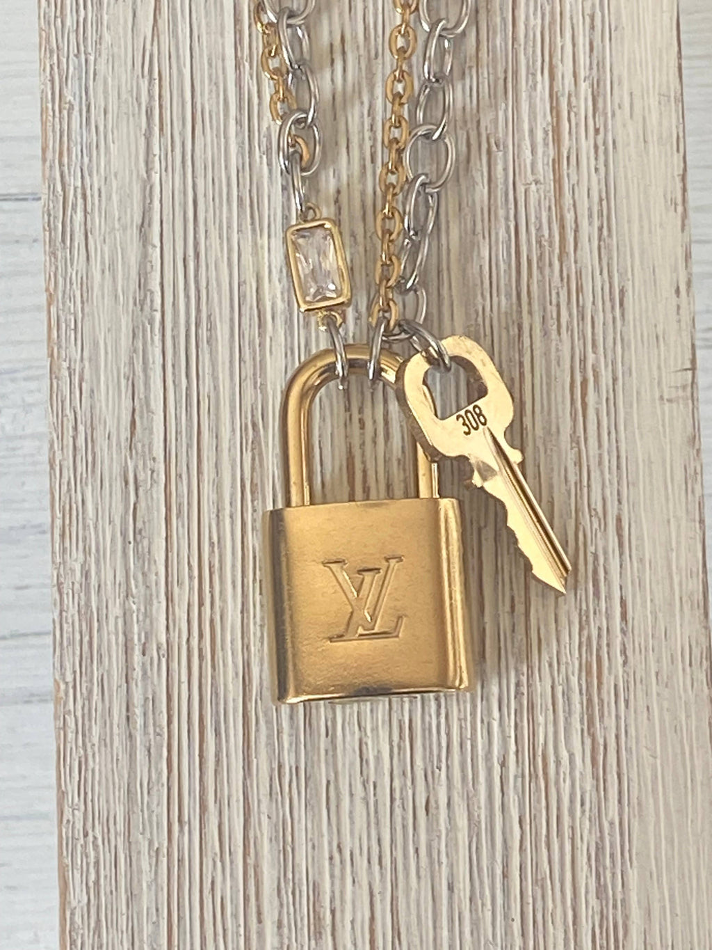 Louis Vuitton Lock Necklace