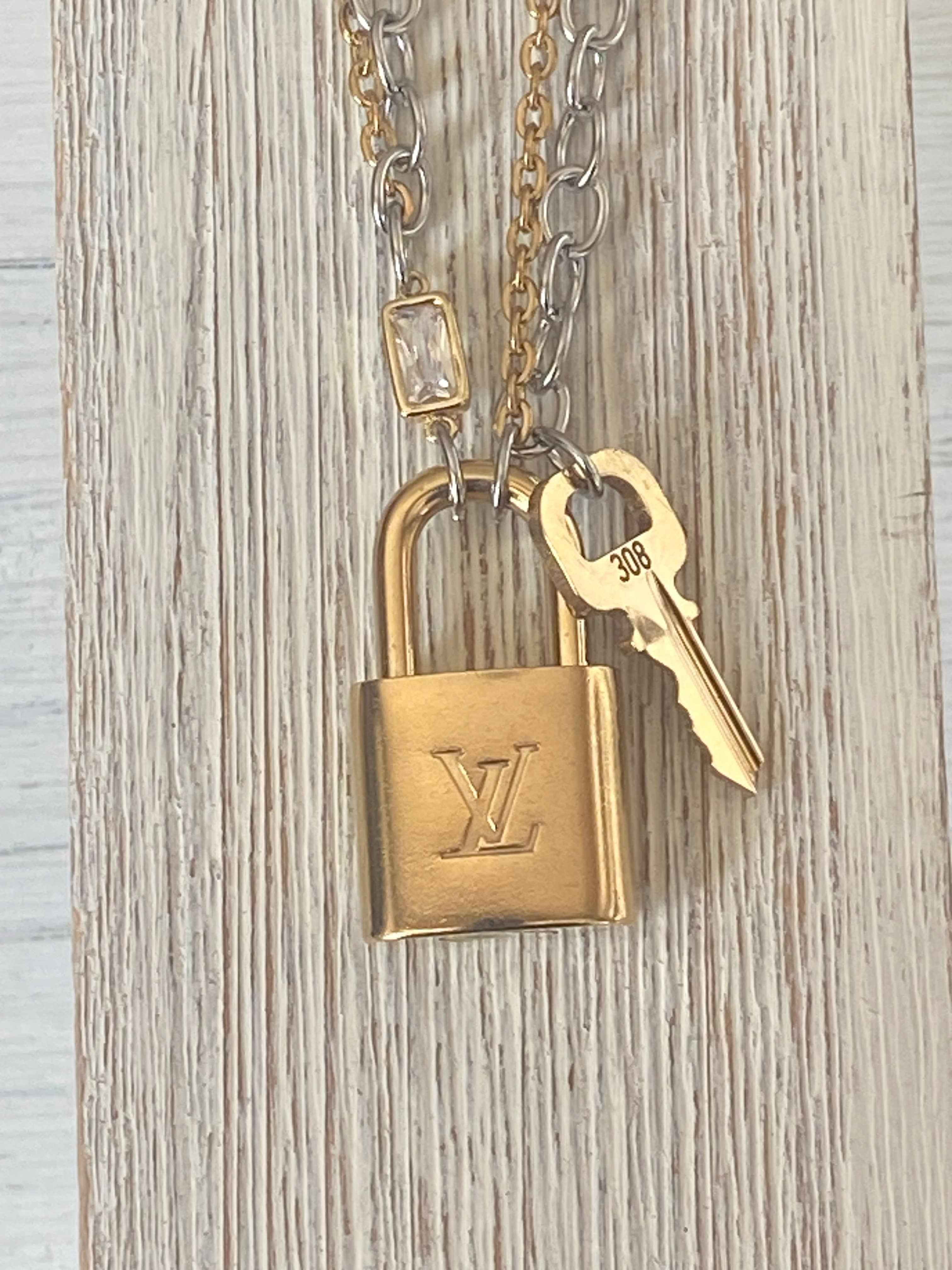 Louis Vuitton Lock Necklace