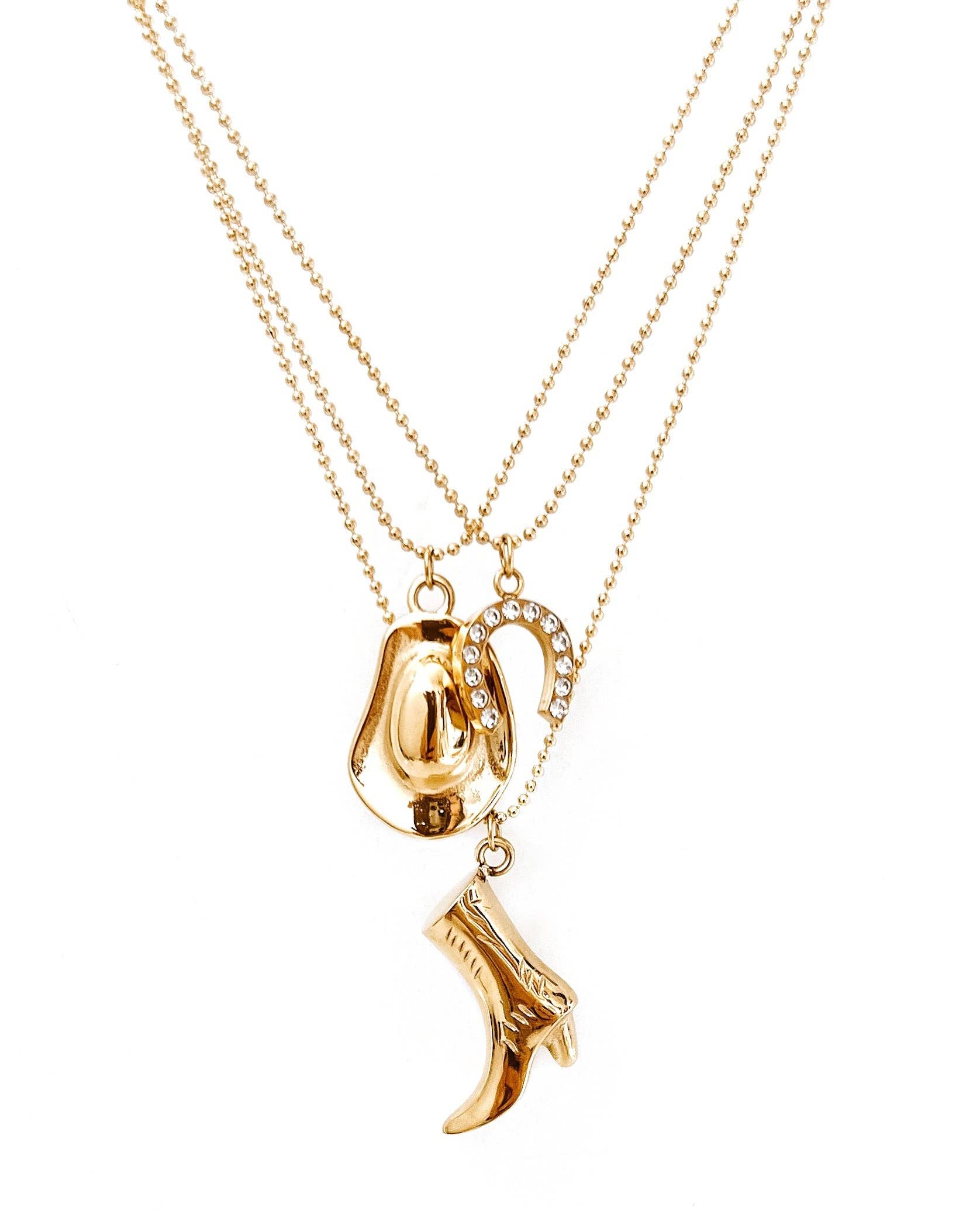 3-Strand Dainty Necklace