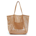 Mesh Beach Sandproof Waterproof Tote