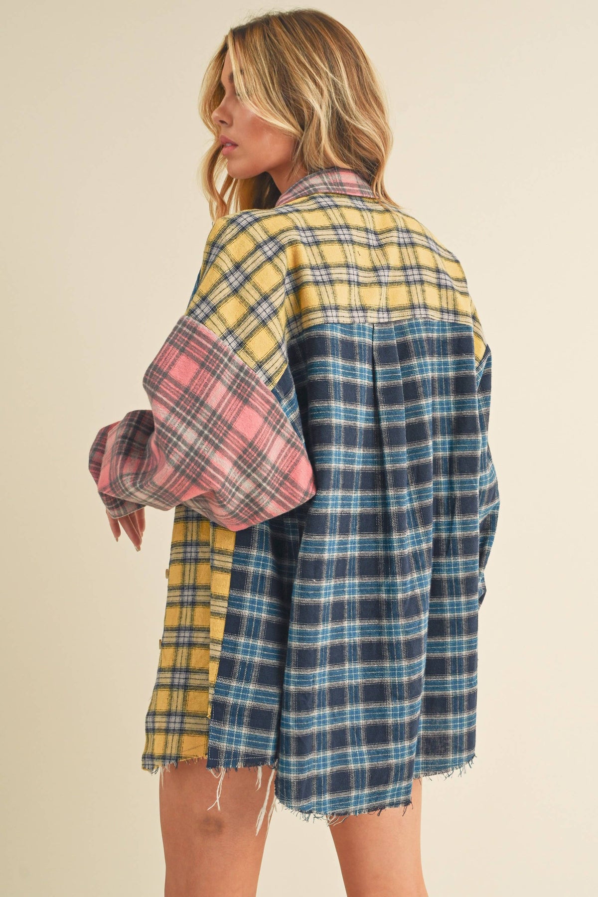 Multi Color Plaid Shirt