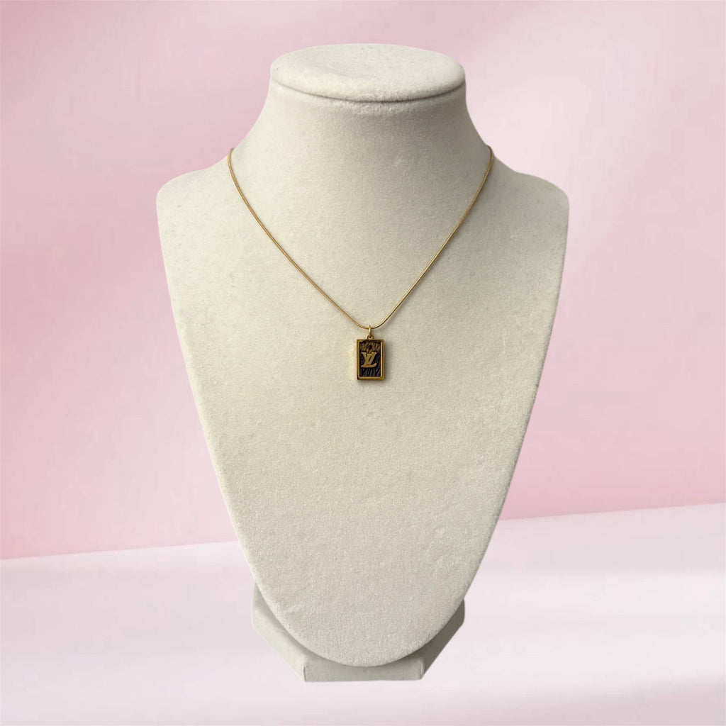 LV Repurposed Vintage Necklace