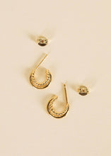 Load image into Gallery viewer, Gold Hoop - Double - Earring
