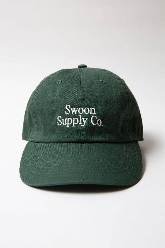 Custom Embroidered Hats: Khaki / Front + Back
