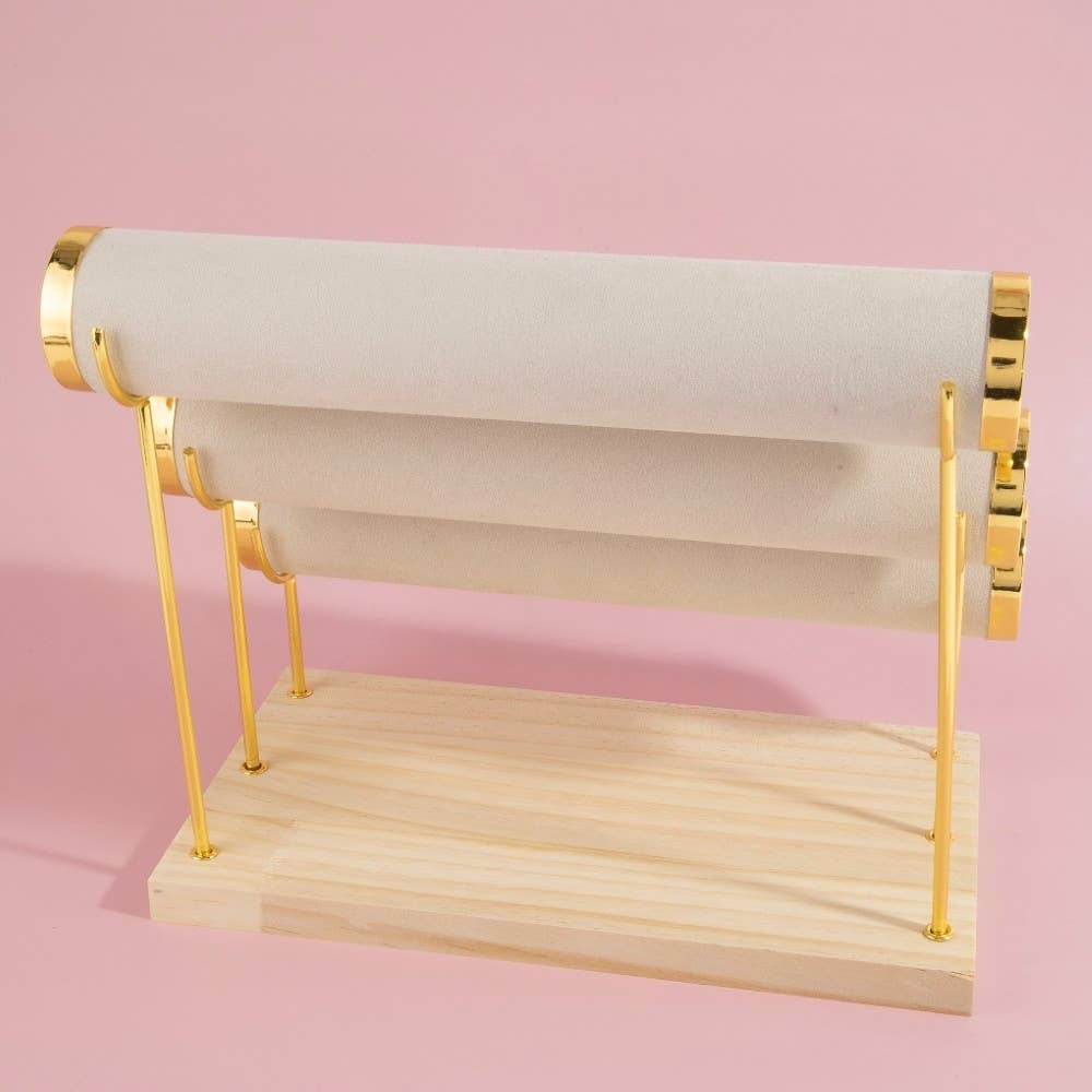 Three Tier Bracelet & Jewelry Display Stand: ASSORTED