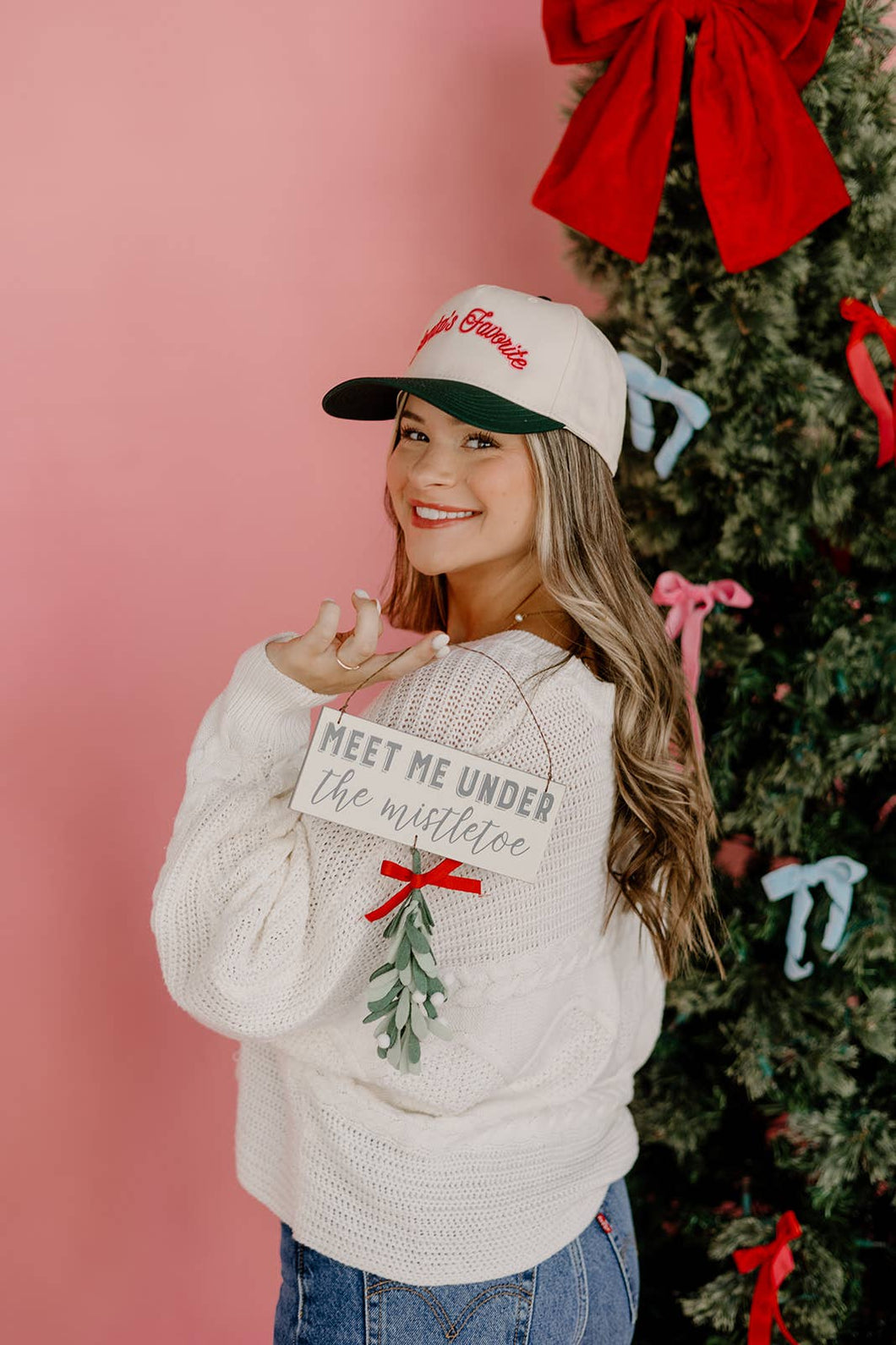 Santa's Favorite Green Hat