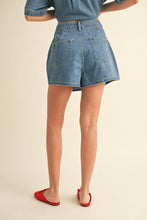 Load image into Gallery viewer, DENIM SKORT
