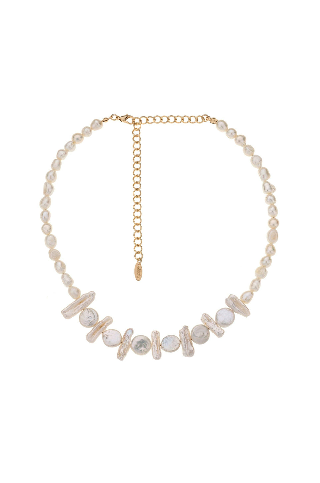 Coastal Views Freshwater Pearl 18k Gold Plated Necklace
