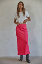 Load image into Gallery viewer, GALA SATIN SKIRT
