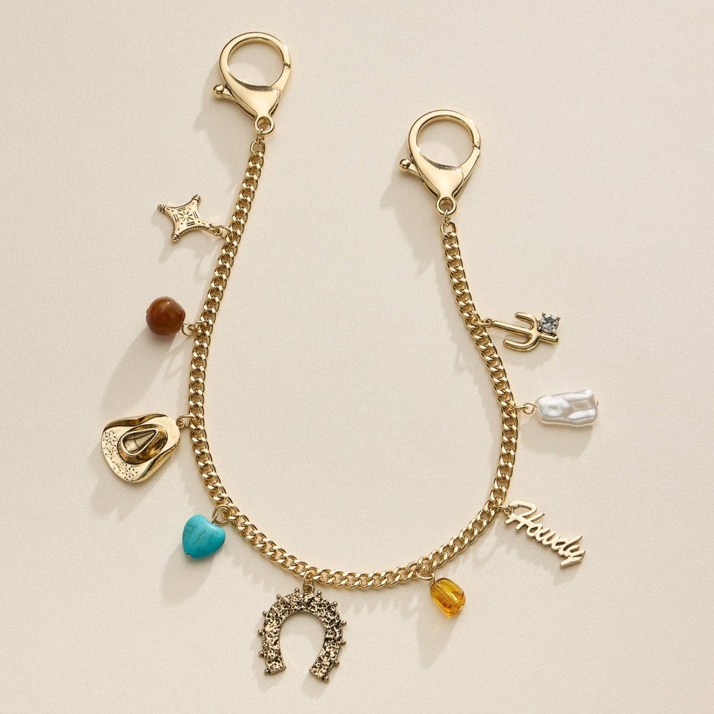 Western Bag Charm