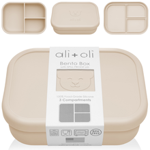 Load image into Gallery viewer, Ali+Oli Leakproof Silicone Bento Box (Coco) Back to School
