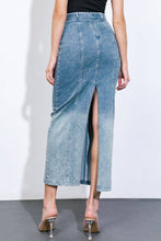 Load image into Gallery viewer, Denim Midi Skirt
