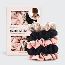 Load image into Gallery viewer, Satin Sleep Scrunchies 5pc
