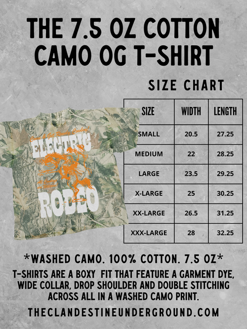 American Sweetheart Camo TShirt- 2XL
