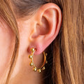Dottie Gold Hoops