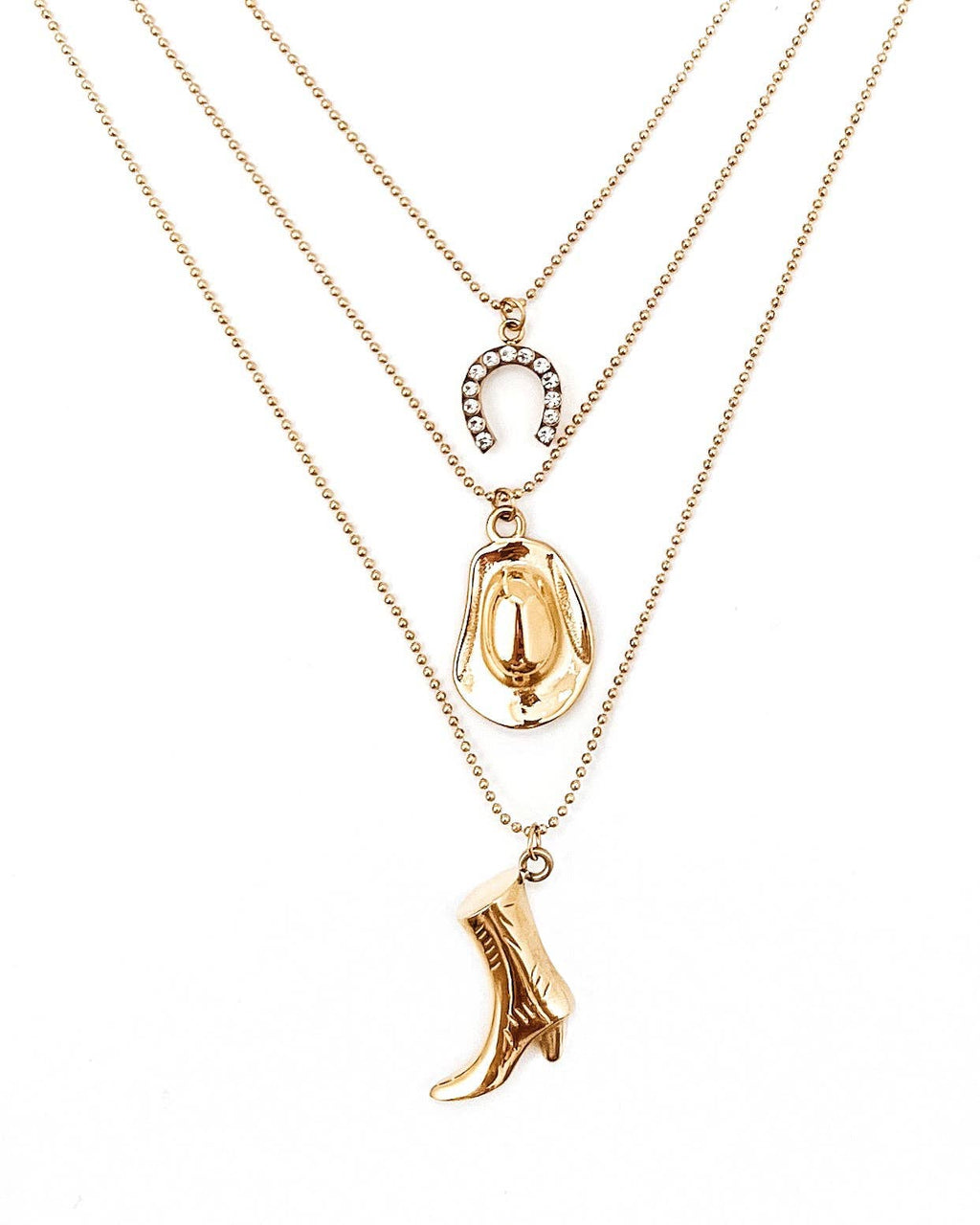 3-Strand Dainty Necklace