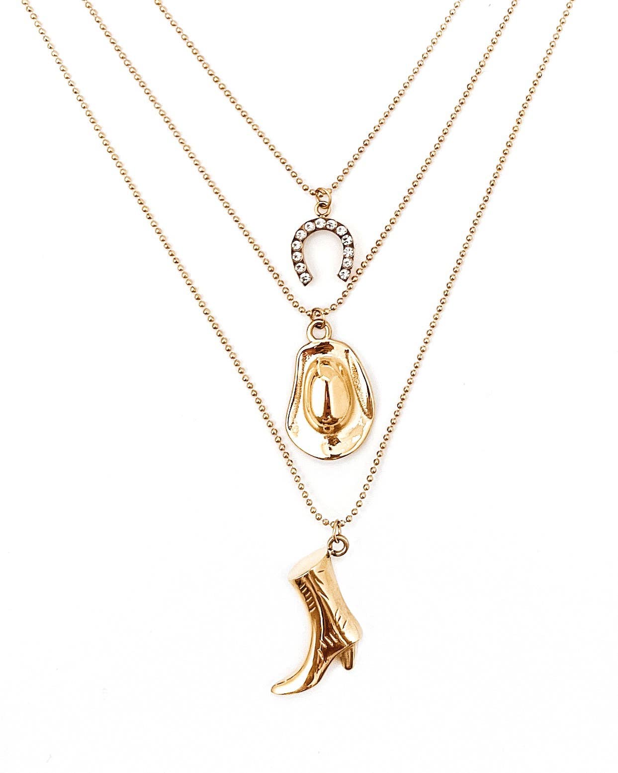 3-Strand Dainty Necklace