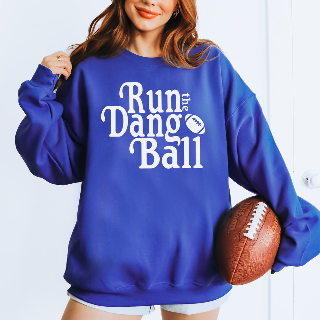 Run The Dang Ball Sweatshirt: Navy / M
