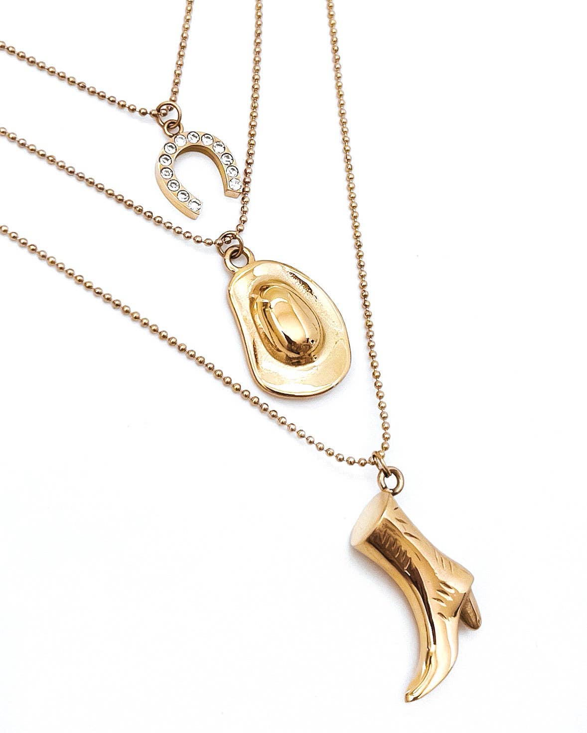 3-Strand Dainty Necklace