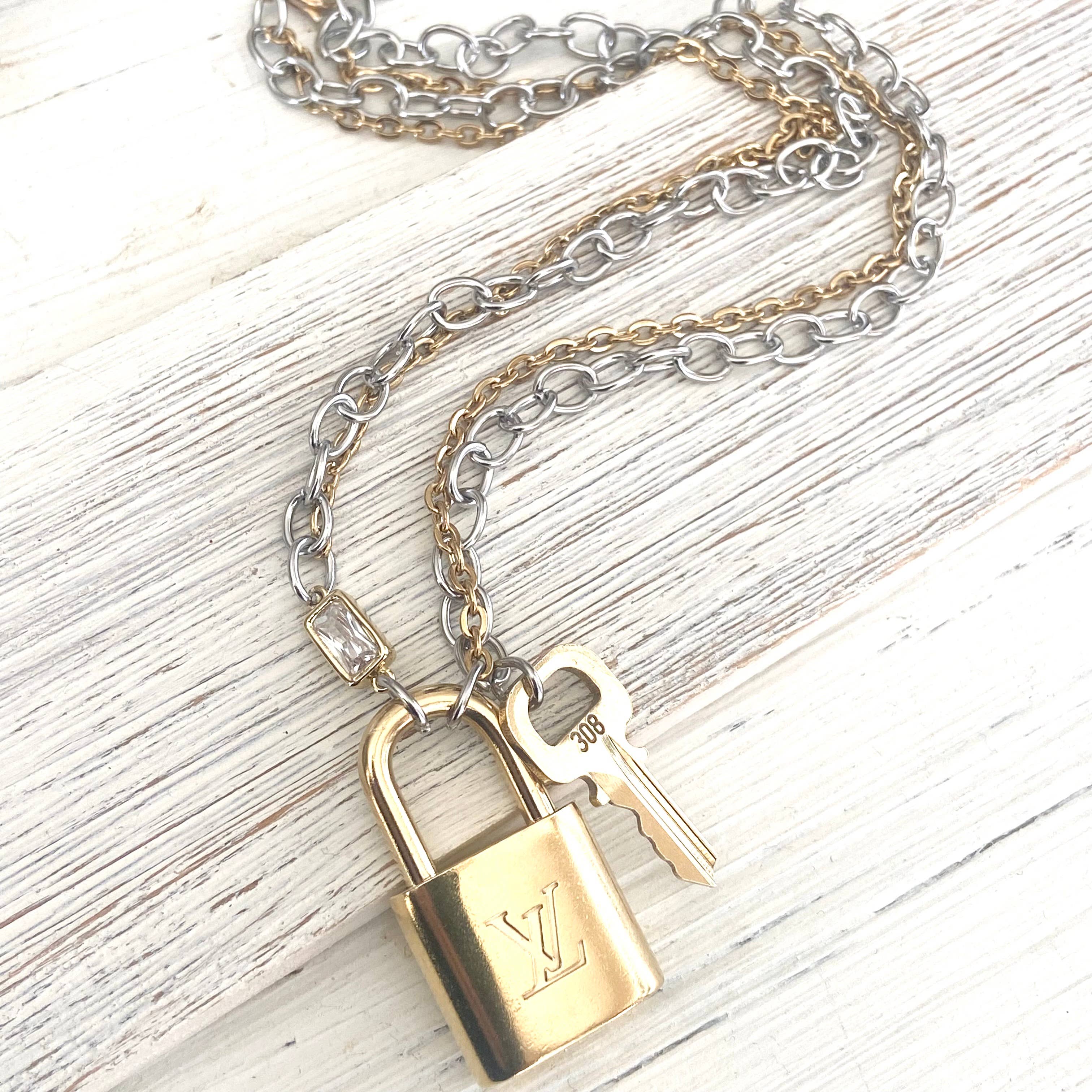 Louis Vuitton Lock Necklace