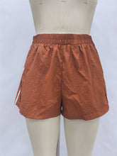 Load image into Gallery viewer, LACE TRIM GAME DAY SHORTS
