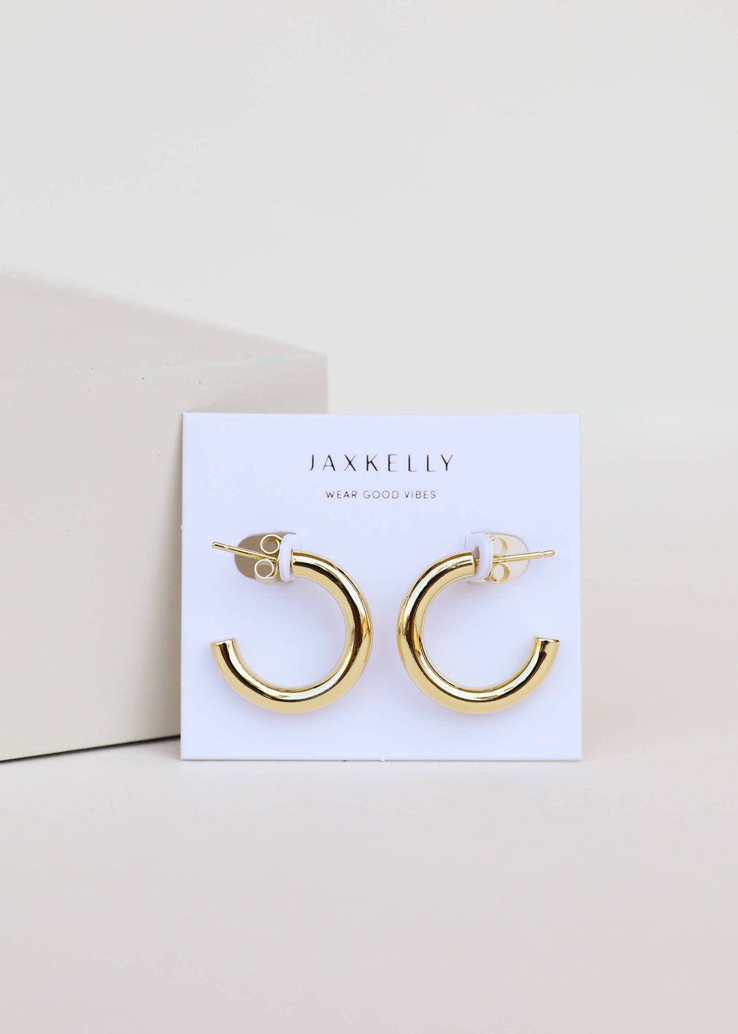 Gold Hoop - Smooth - Earring