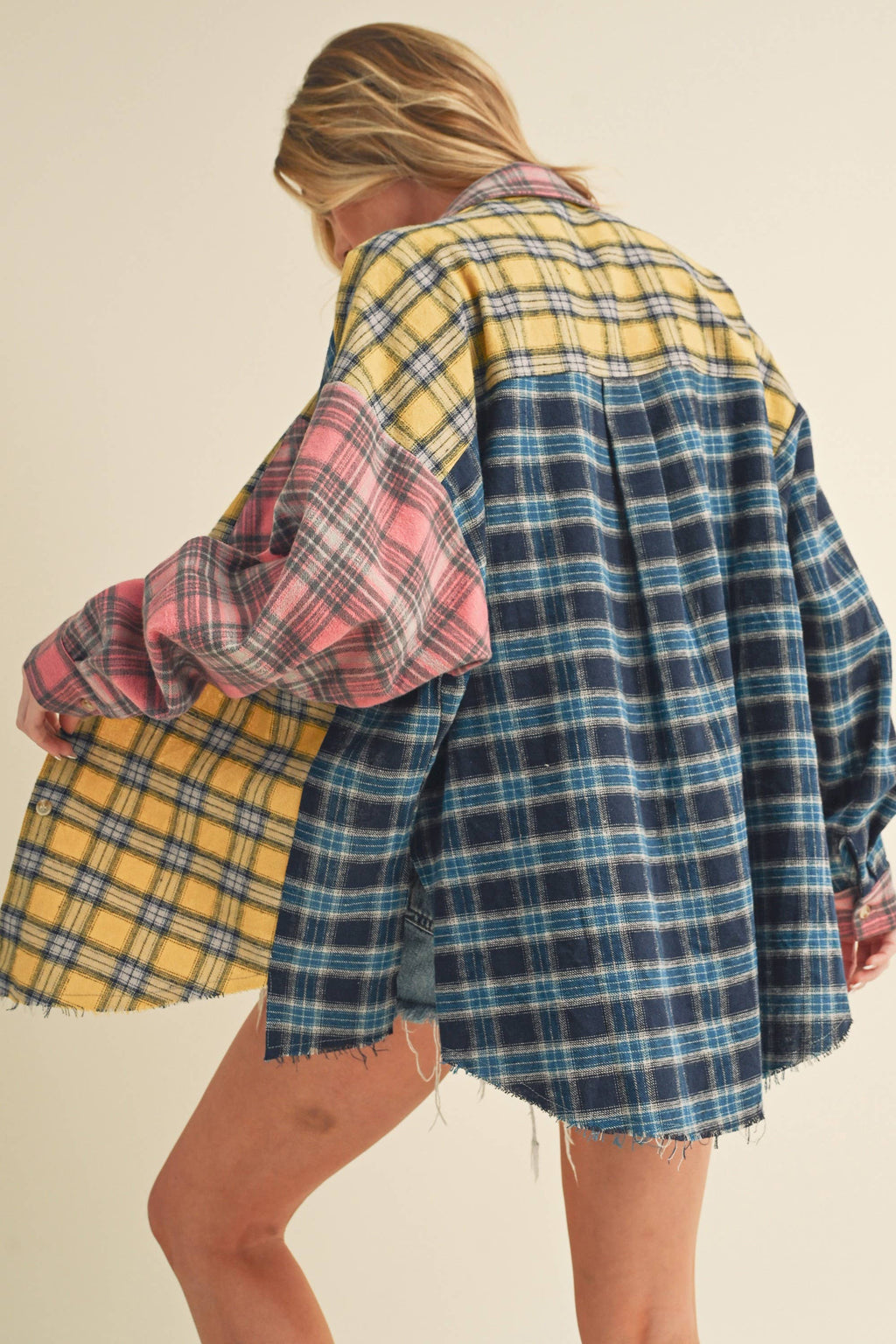 Multi Color Plaid Shirt