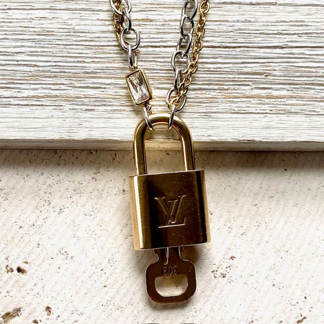 Louis Vuitton Lock Necklace
