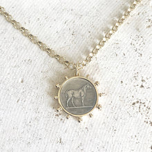 Load image into Gallery viewer, Horse Coin Necklace
