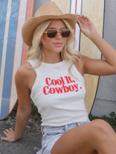 Load image into Gallery viewer, Cool It Cowboy Tank
