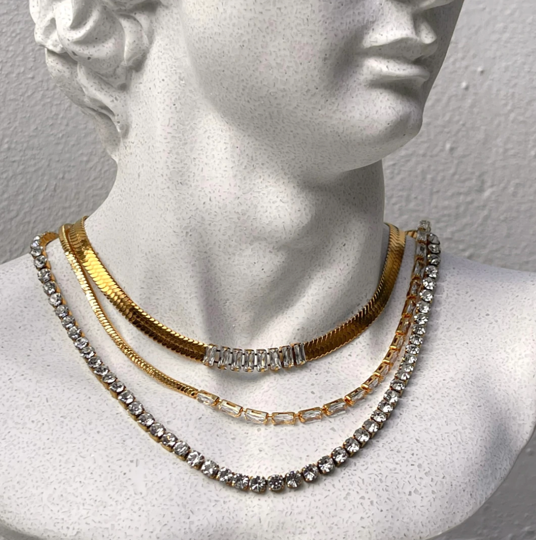 Ellie Vail - Fernanda Tennis Necklace