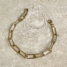 Load image into Gallery viewer, Ellie Vail - Carla Paperclip Chain Bracelet: Gold
