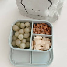 Load image into Gallery viewer, Ali+Oli Leakproof Silicone Bento Box (Blue) Back to School
