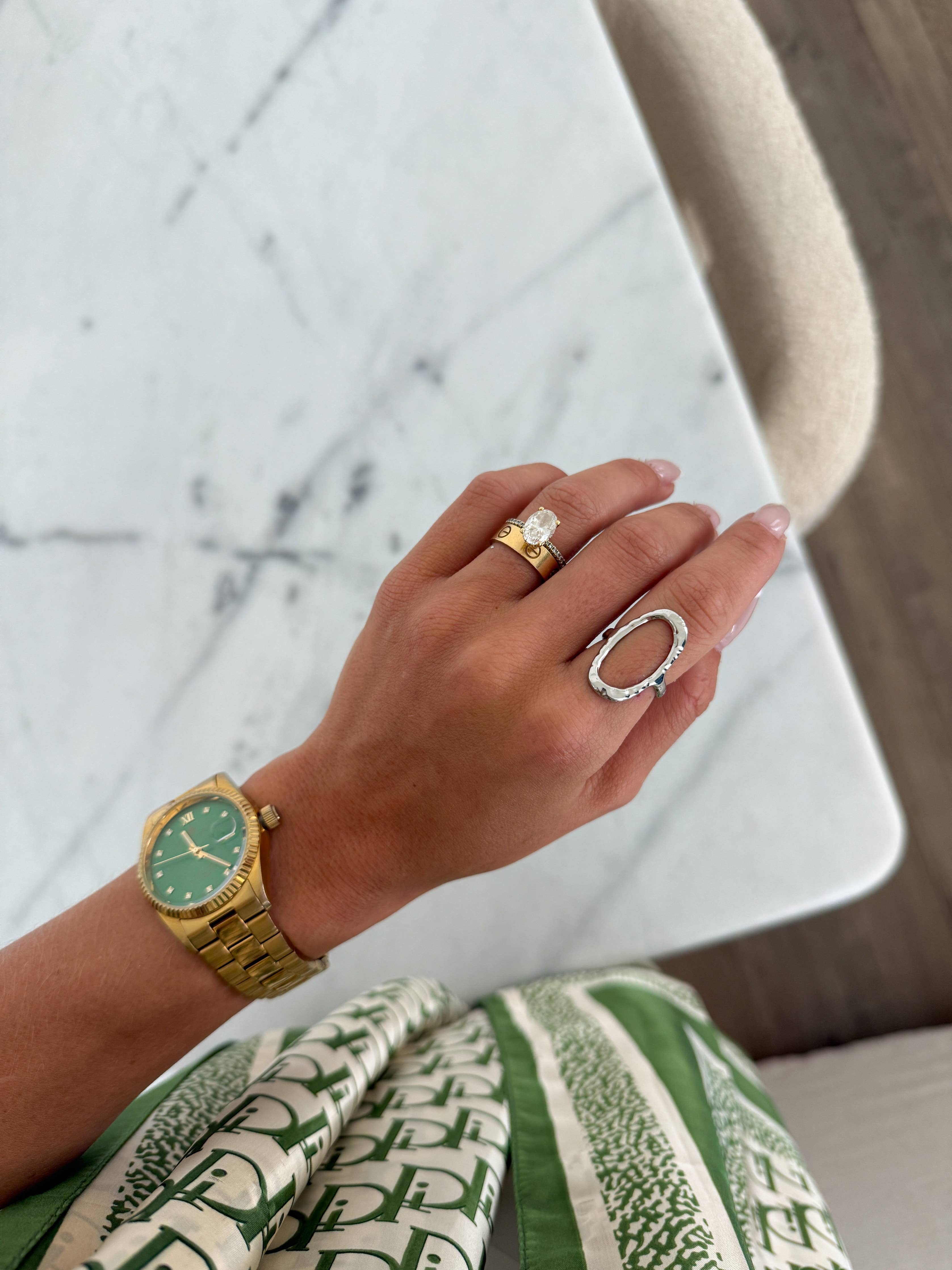 THE SOPHIE RING: Silver