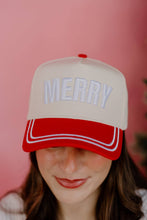 Load image into Gallery viewer, White Merry Puff Hat

