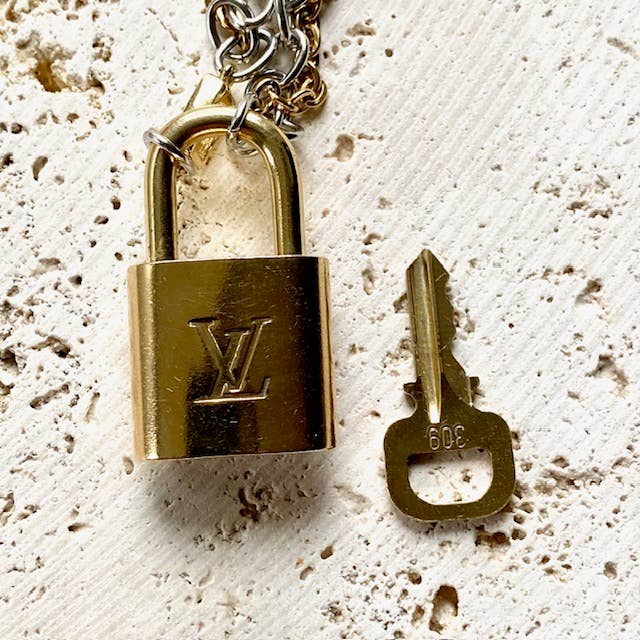 Louis Vuitton Lock Necklace