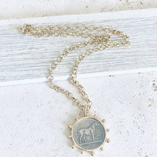 Load image into Gallery viewer, Horse Coin Necklace
