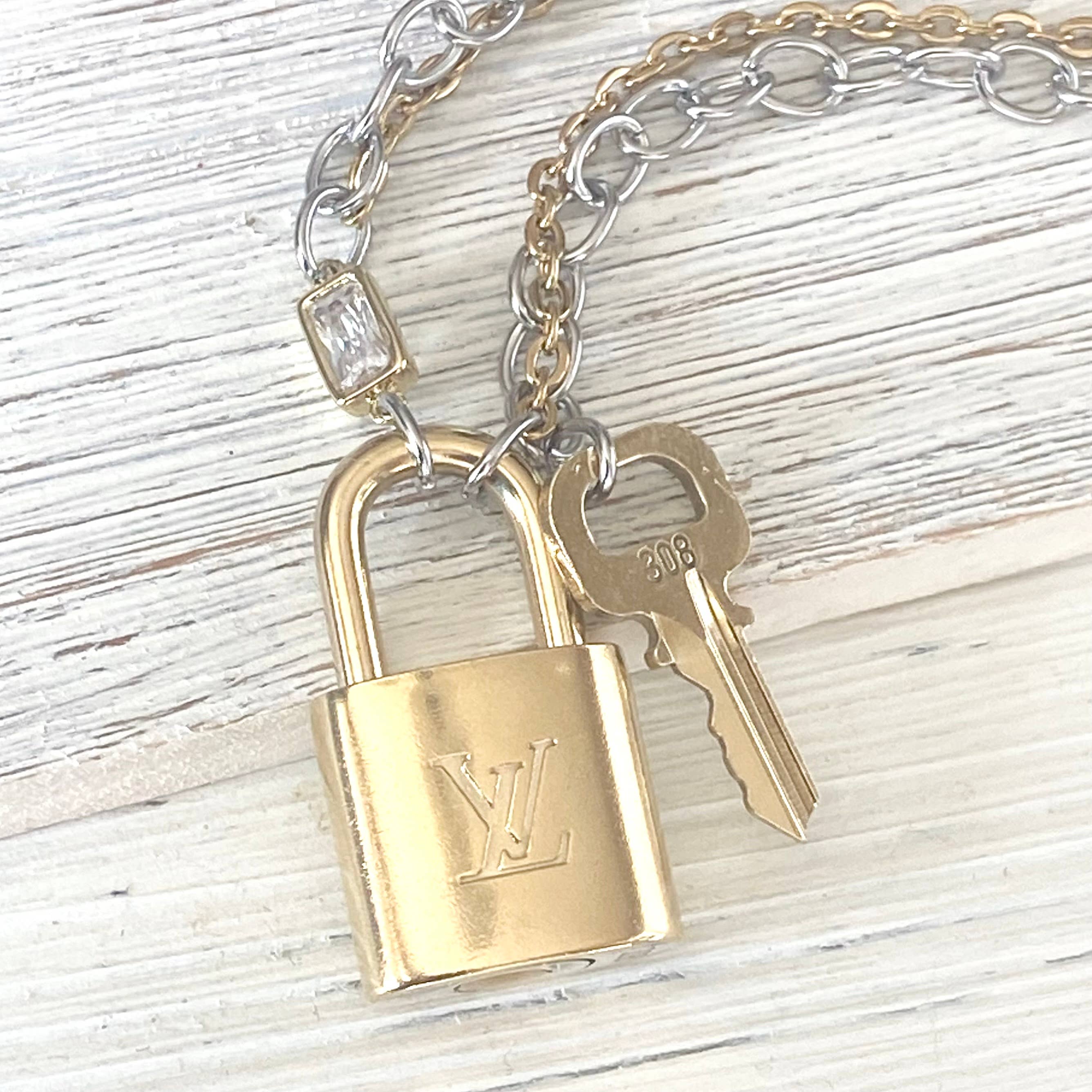 Louis Vuitton Lock Necklace