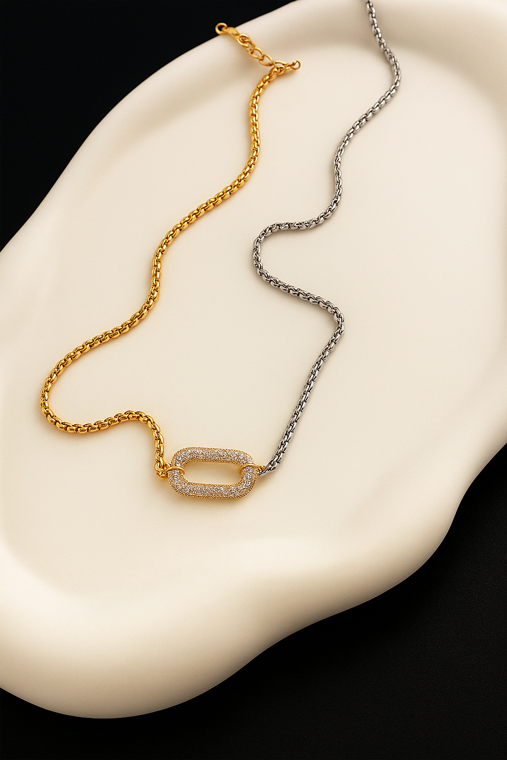Duality Link Necklace
