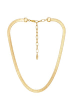 Load image into Gallery viewer, Brooklyn Flat 18k Gold Plated Necklace
