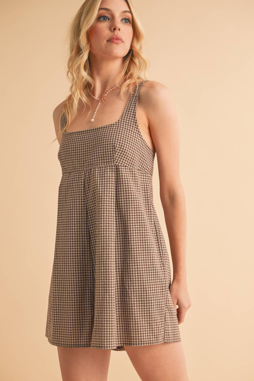 Short Romper: Navy