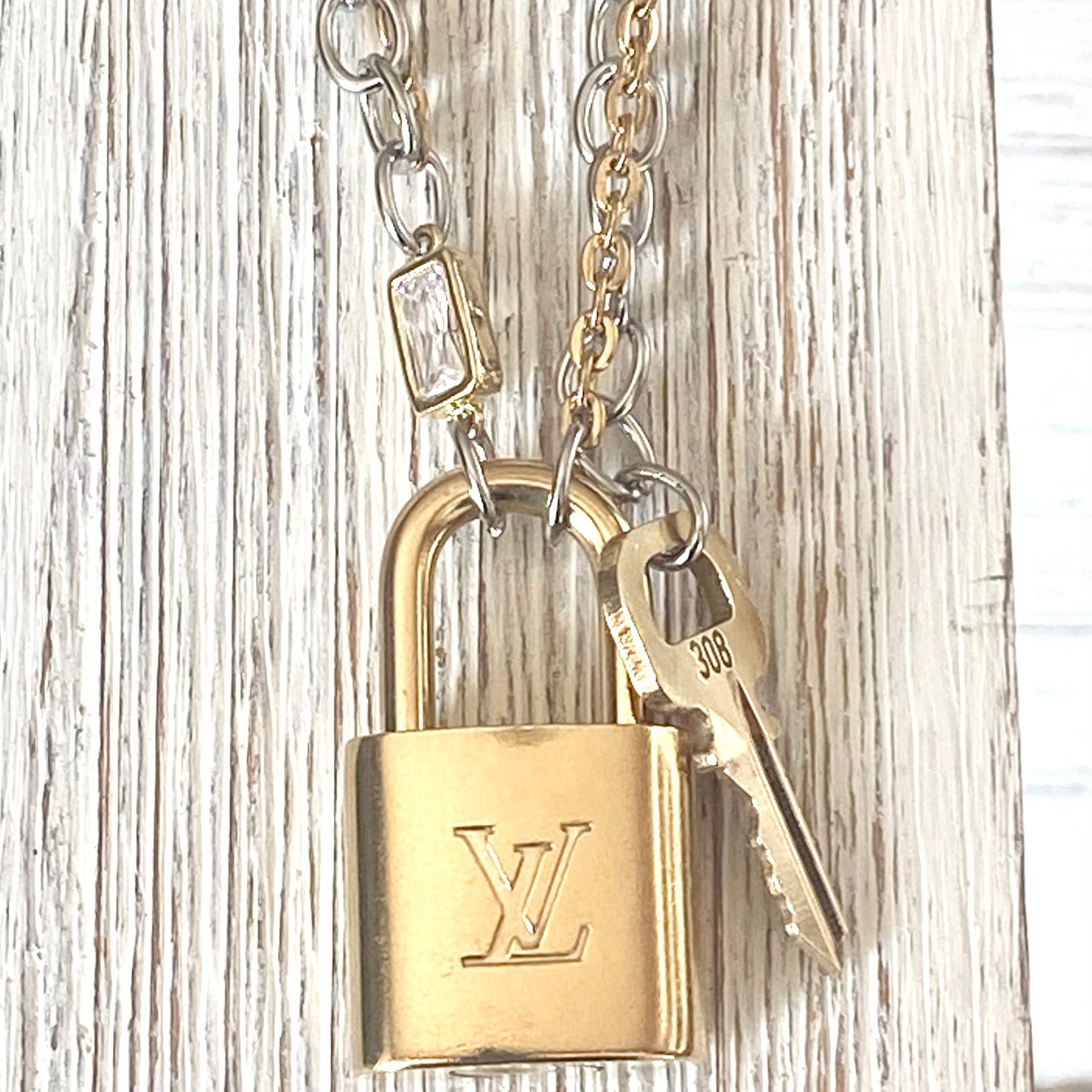 Louis Vuitton Lock Necklace