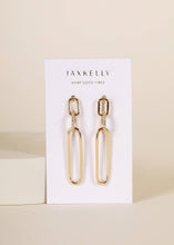 Load image into Gallery viewer, Pave Link Drop - Earring
