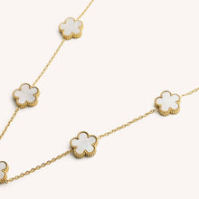 Load image into Gallery viewer, White Shell Flora Choker
