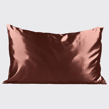 Load image into Gallery viewer, Satin Pillowcase - Chocolate
